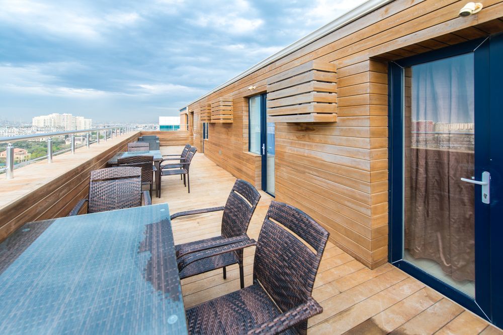 Terrace Hotel บากู ภายนอก รูปภาพ
